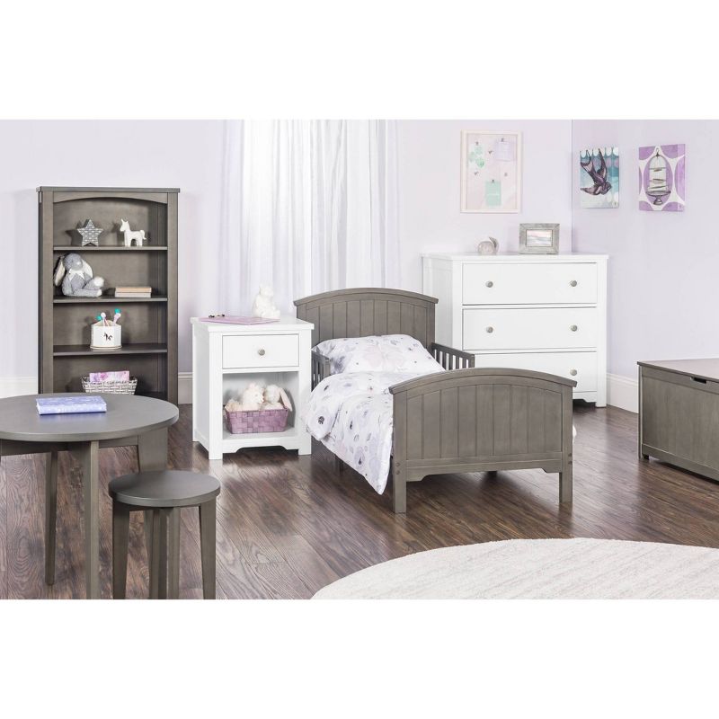 Forever Eclectic Hampton Toddler Bed - Dapper Gray