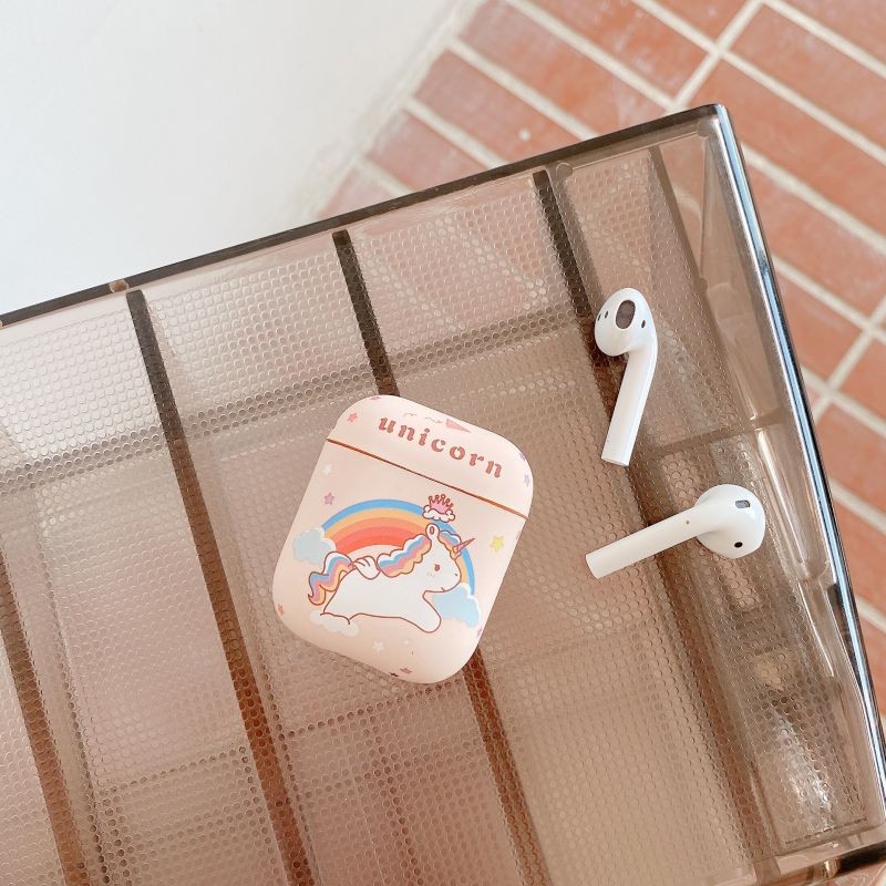 Airpods Case, Soft Case Cover Shockproof Protective Cute Airpod Case Cover Skins Compatible with Apple Airpods 2/1 Charging Case for Kids Girls Teens Women Boys