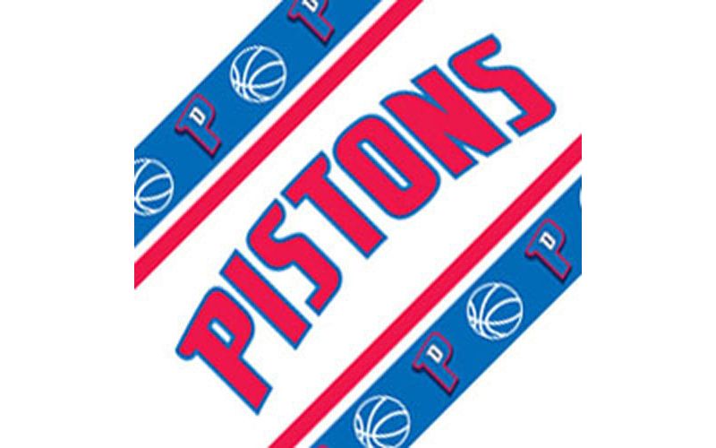 NBA Self Stick Wall Border - Detroit Pistons..