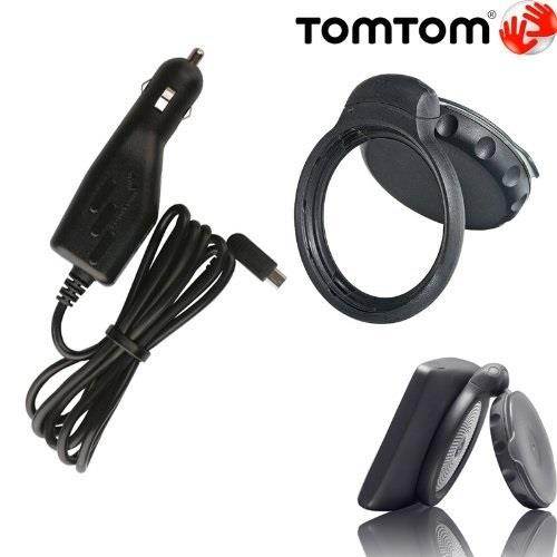 strong suction mount and micro usb car charger cable cord kit for tom tom via 1400 1405 1415 1425 1500 1505 1515 1525 1600 1605 1615 go 50 51 52 60 61 62 gps