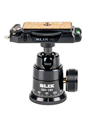 Slik SBH-280 DQ Ball Head with Quick Release, Maximum Load 8 Lbs - Black #618322