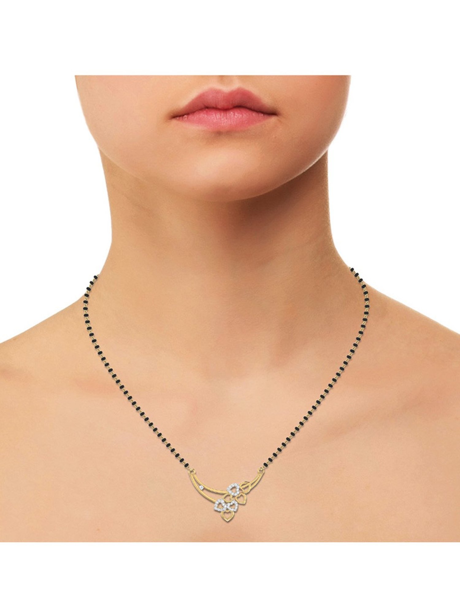 PC Jeweller Humsafar 18k Gold Mangalsutra