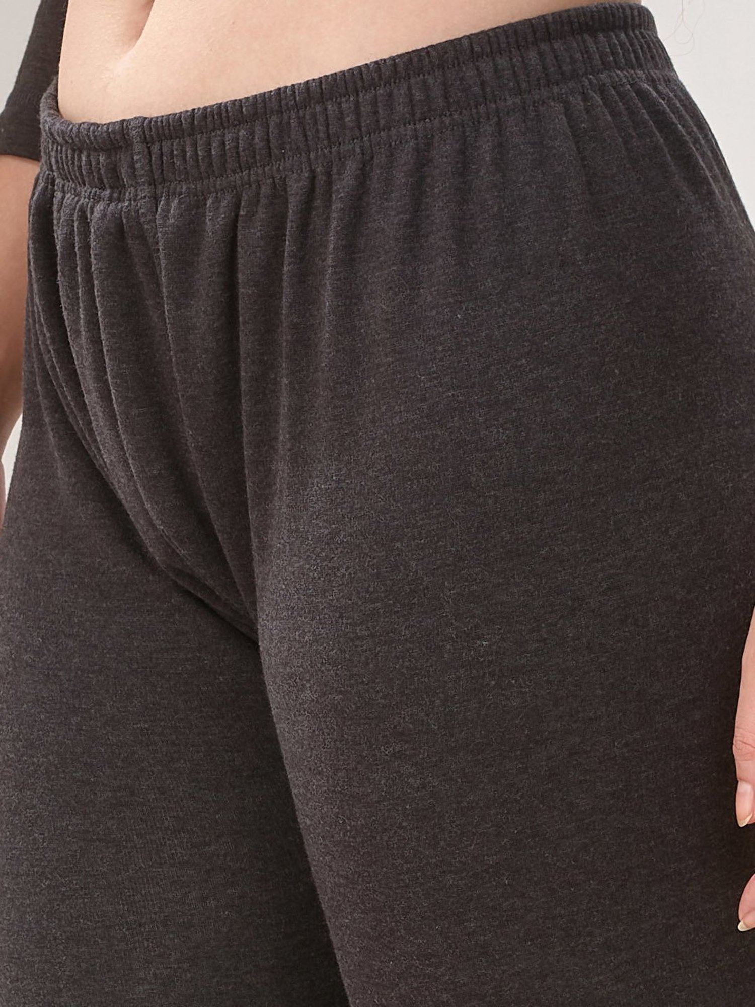 LUX Inferno Black Plain Thermal Leggings - Pack Of 2