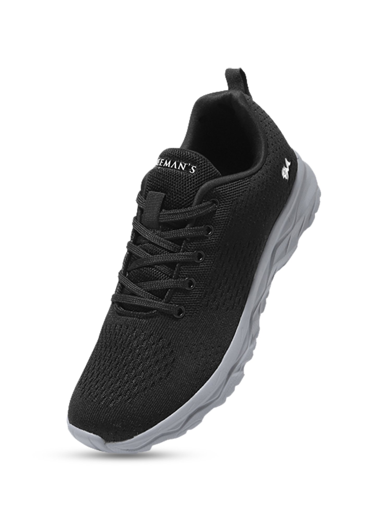 Neemans Men's Black Running Shoes