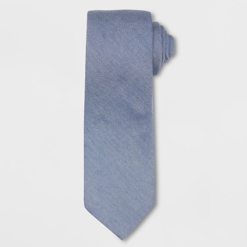 Men's Chambray Necktie - Goodfellow & Co™ Navy One Size