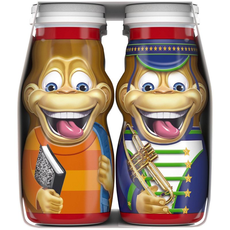 Dannon Danimals Strawberry Yogurt Kids' Smoothie Drinks - 6pk/3.1 fl oz bottles