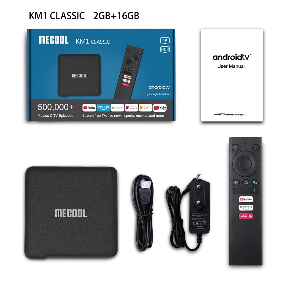 H96 Max+ 4K Ultra HD Full HD Media Player Smart TV BOX with Remote Controller, Android 9.0, RK3328