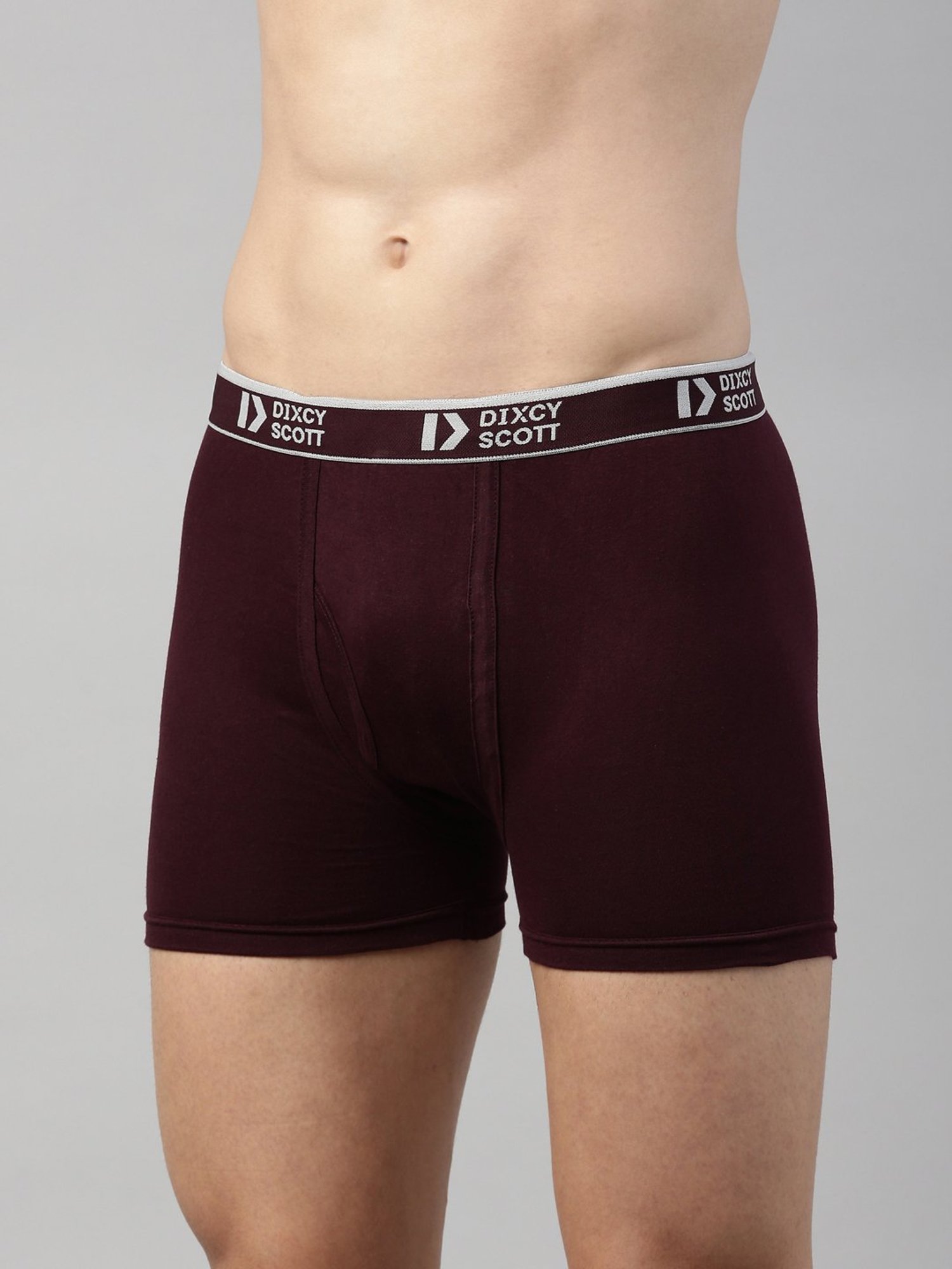 Dixcy Scott Originals Assorted Regular Fit Trunks-Pack of 3