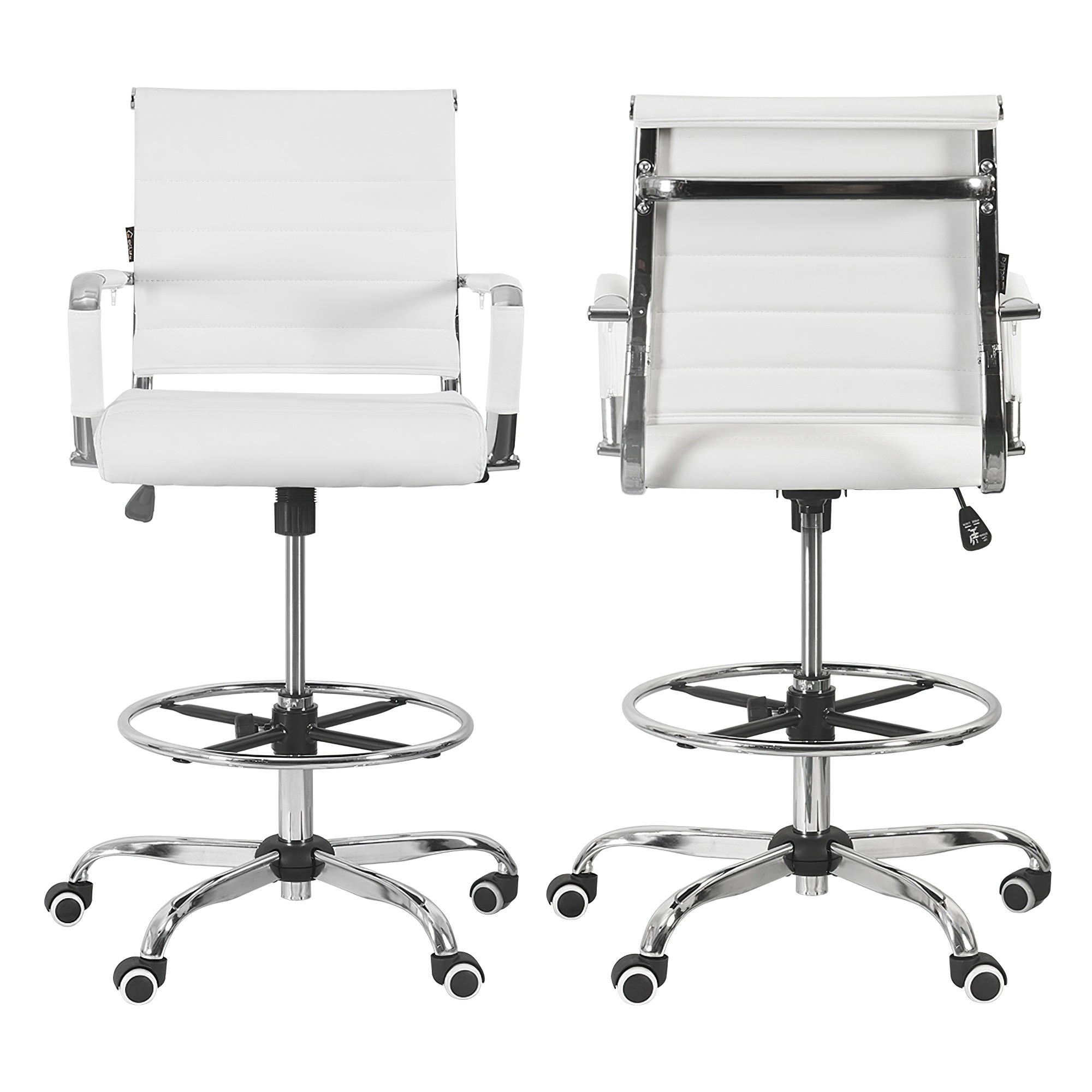 Gray Ergonomically designed office chair