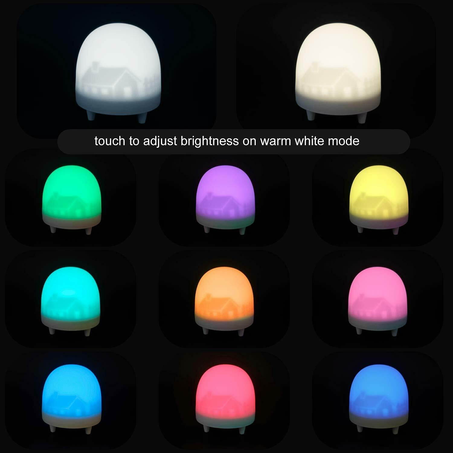 Dimmable LED Touch Sensor Table Lamp Baby Room Sleeping Aid Bedside Night Light