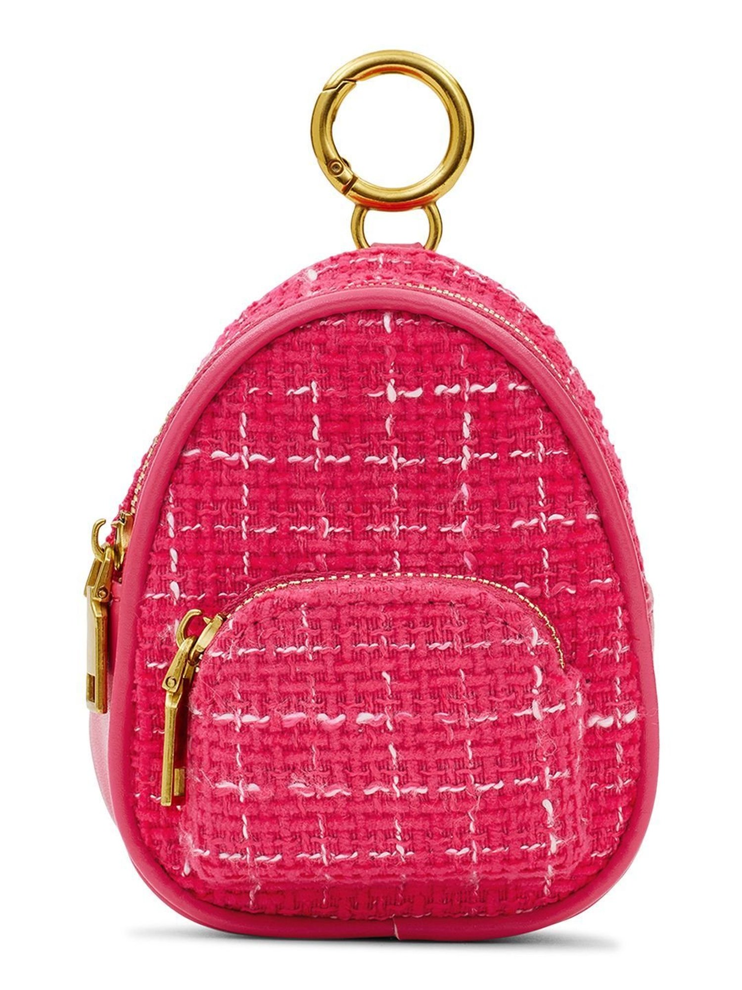 Miraggio Beth Pink Small Textured Coin Pouch