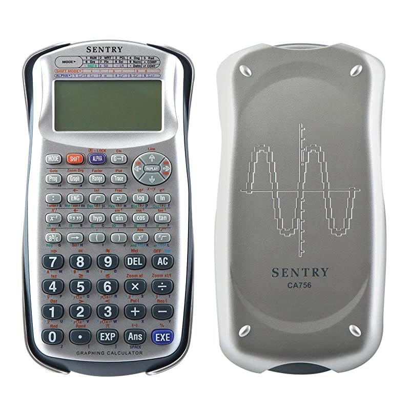 250Function Graphing Calculator Silver CA756
