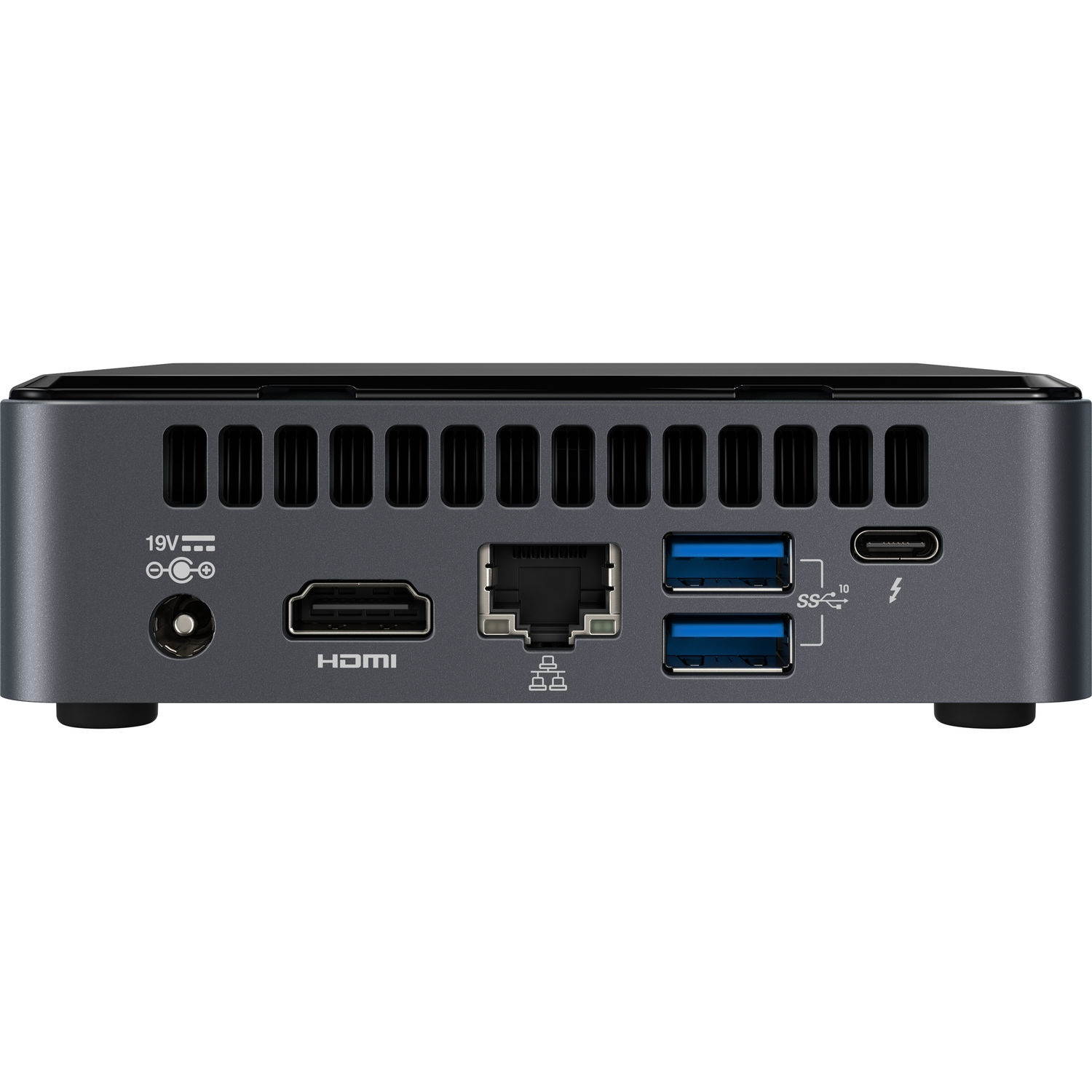 Intel NUC Kit NUC10I3FNK Business Desktop Mini Black (Intel i3-10110U 2-Core, 16GB RAM, 128GB m.2 SATA SSD, Intel UHD, Wifi, Bluetooth, 1xHDMI, SD Card, Win 10 Pro)