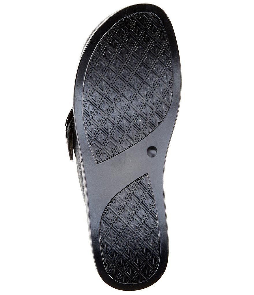 Donald Pliner Fiona Distressed Leather Buckle Mules