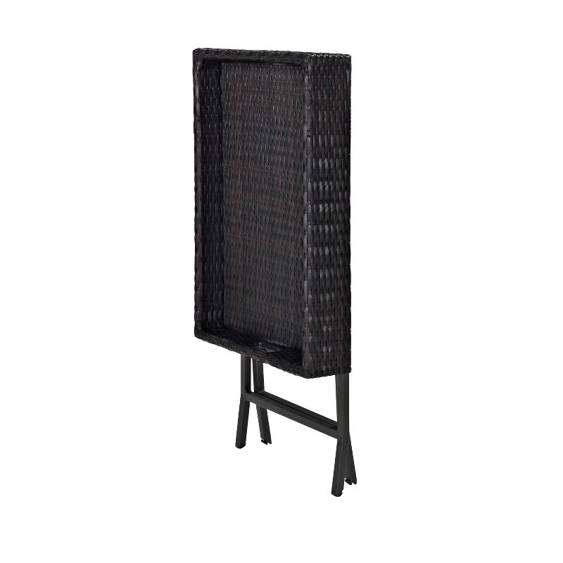 Slat Top Serving Cart - Gray - Apollo Outdoor