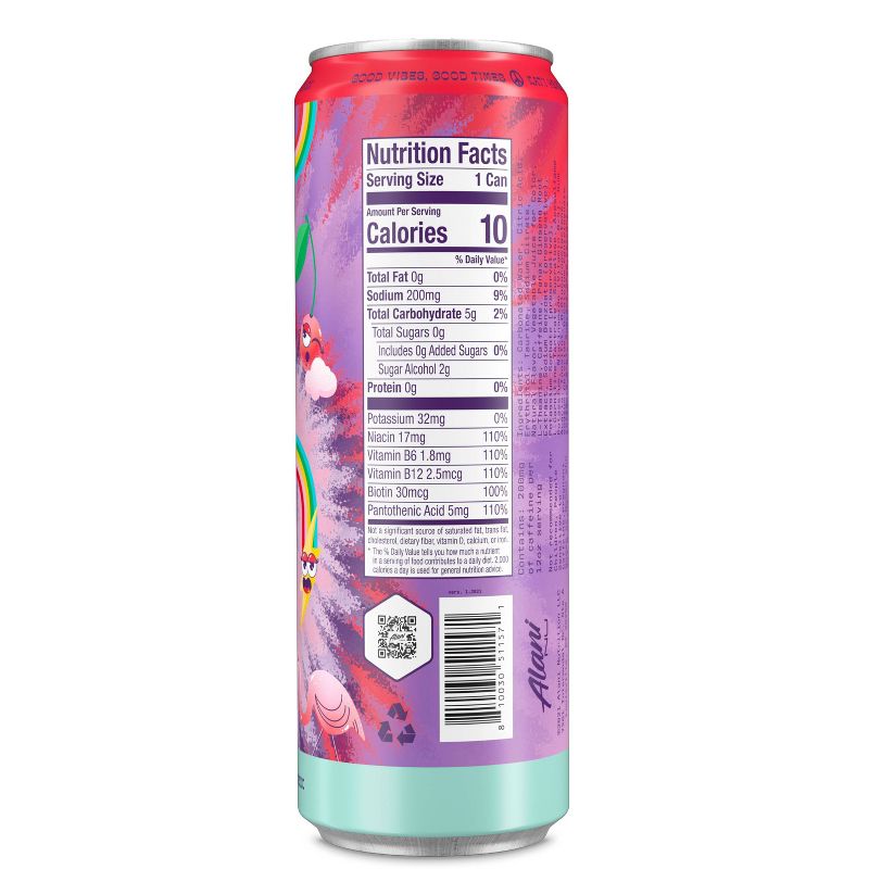 Alani Electric Tie-Dye Energy Drink - 12 fl oz Can