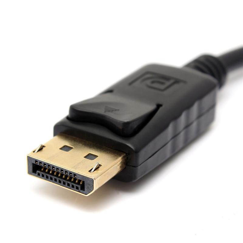 New DP Displayport Male to HDMI Female Cable Converter Adapter 1080P for PC HP/DELL