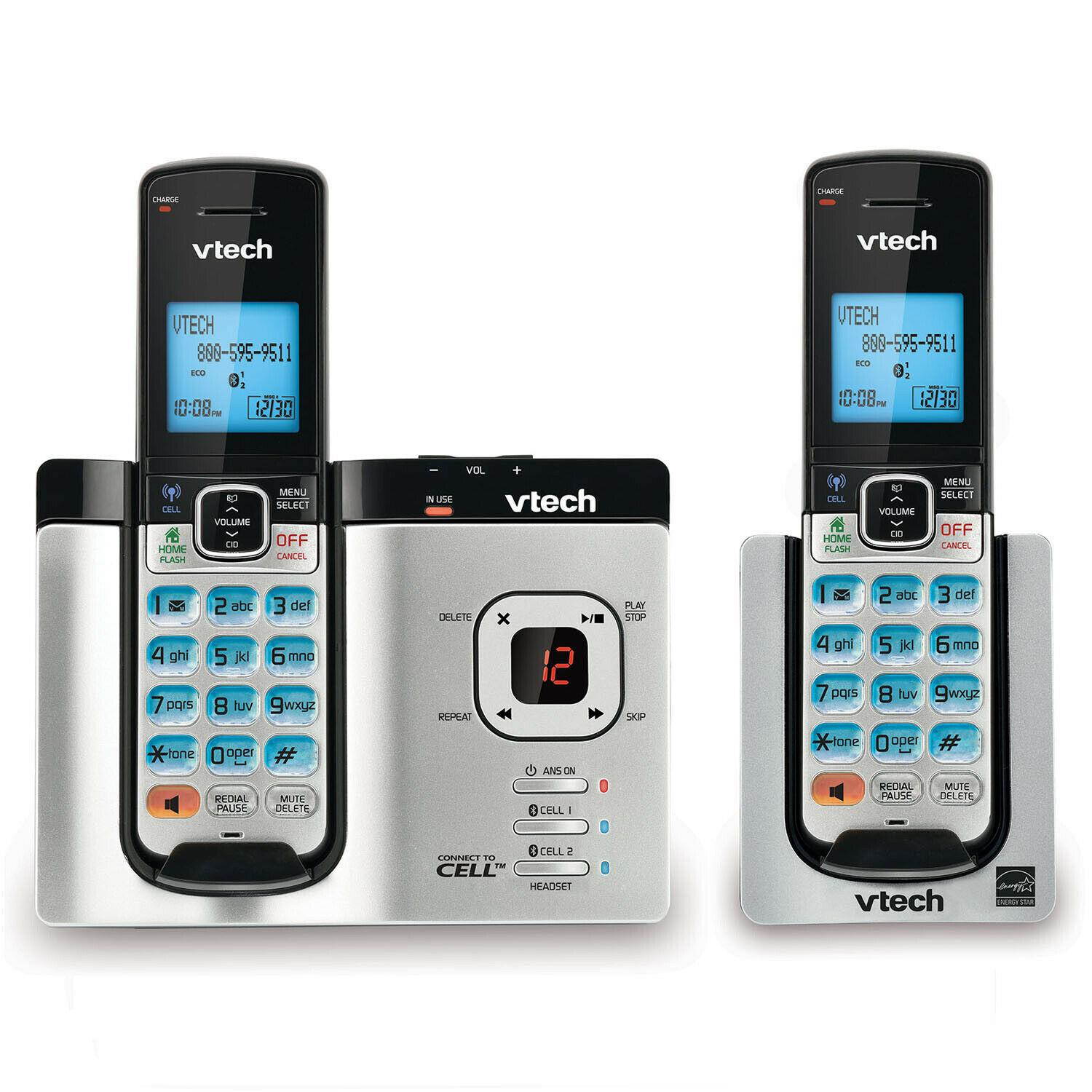 VT-DS6621-2 2 Handset Connect to Cell with CID by Vtech