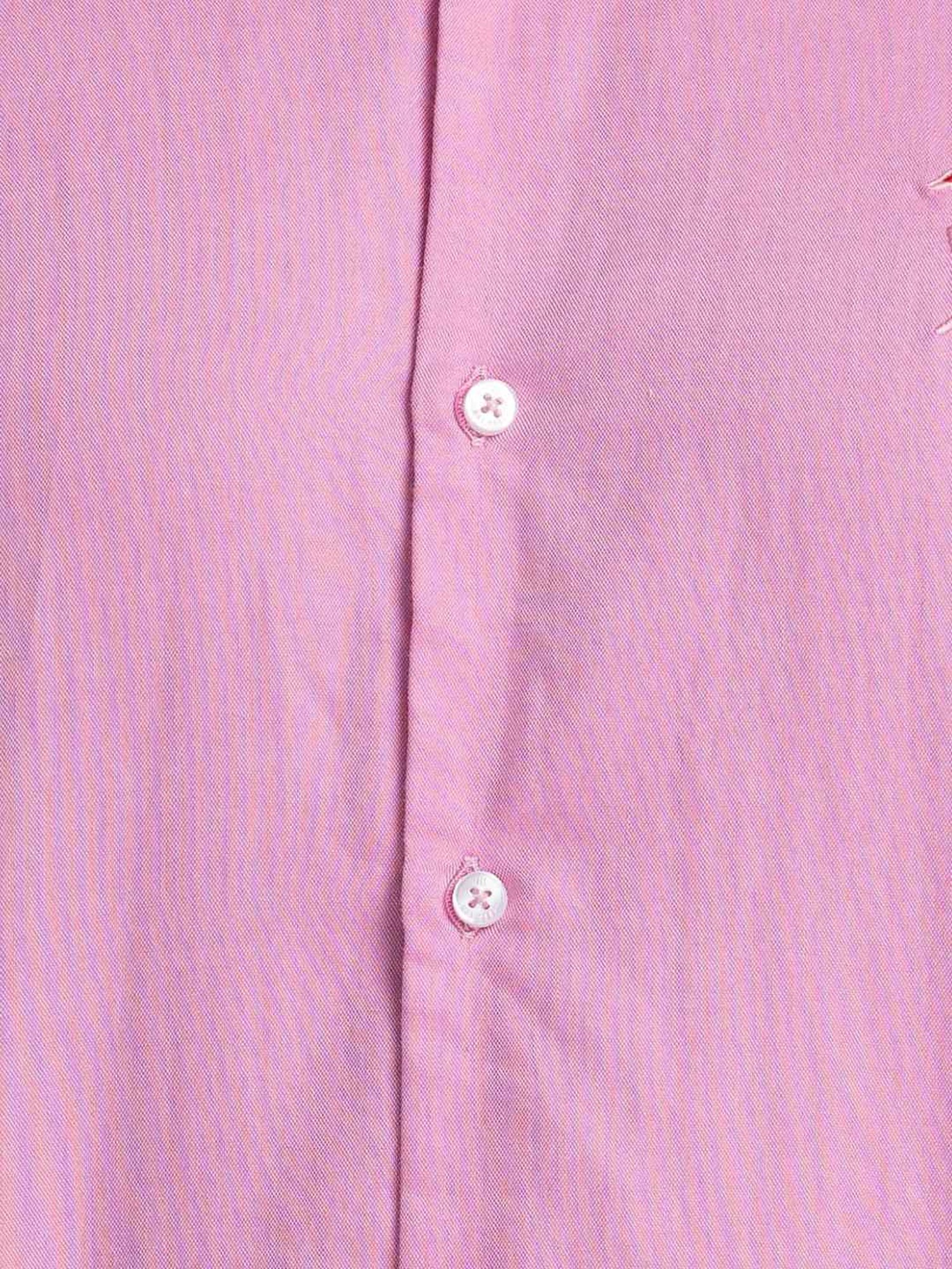 Raymond Medium Red Cotton Regular Fit Shirt