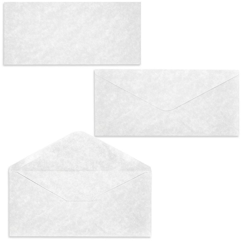 UNIVERSAL Peel Seal Strip Business Envelope #9 3 7/8 x 8 7/8 White 500/Box 36001