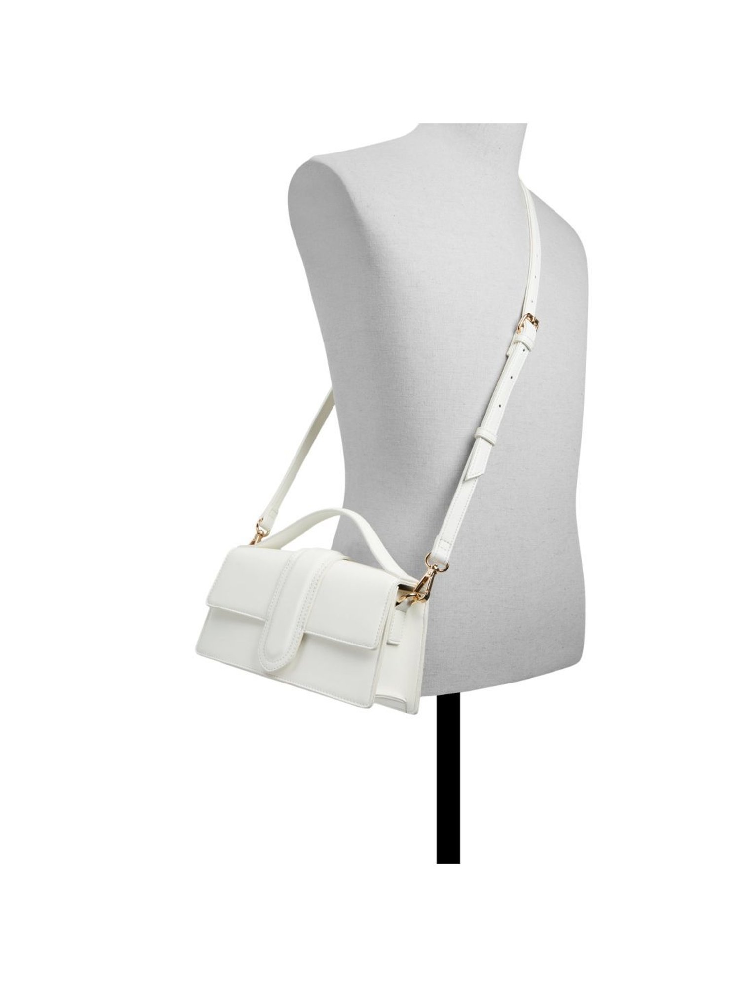 Call It Spring White Solid Handbag