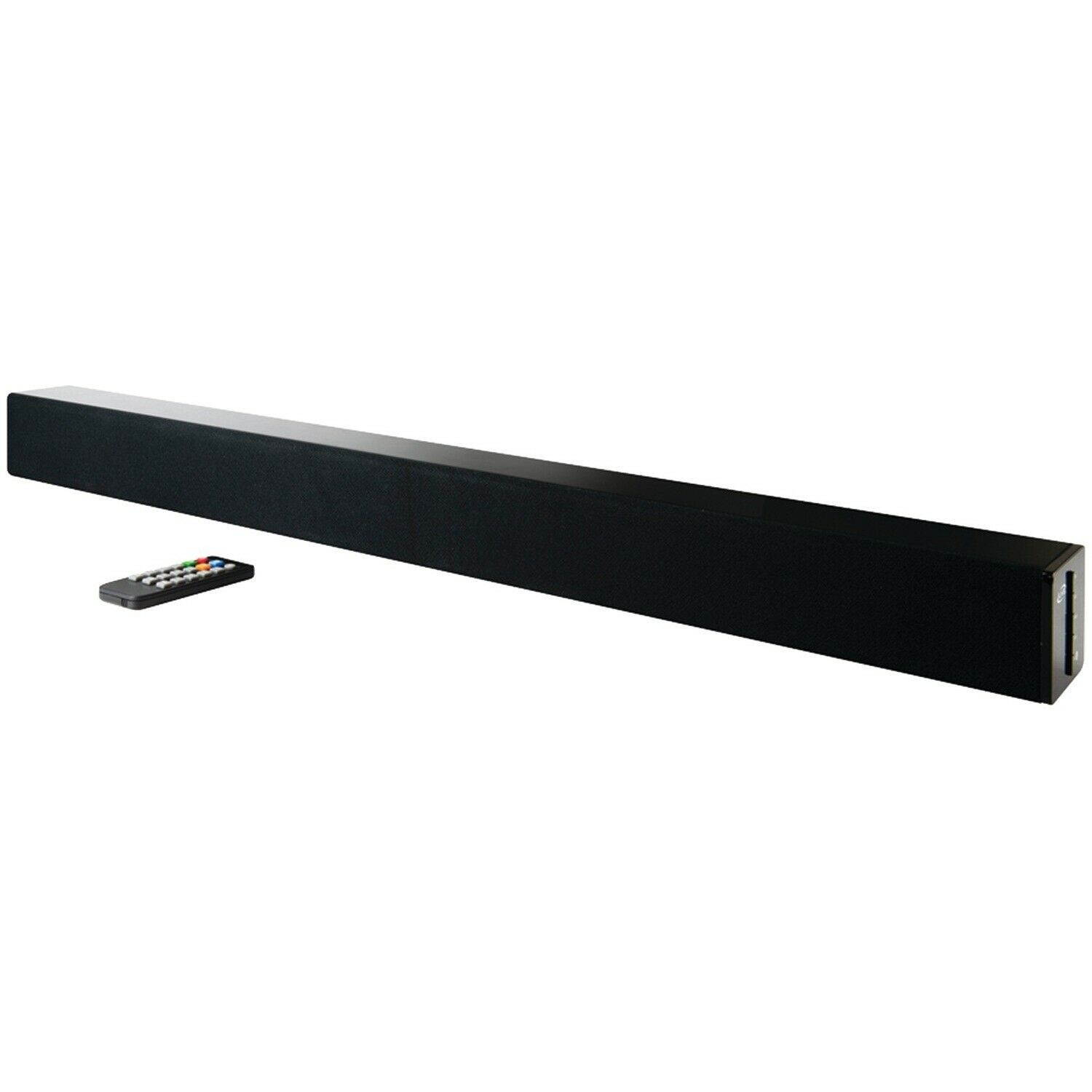iLive ITB196B 2.0 Sound Bar Speaker - Wireless Speaker[s] - Wall Mountable -