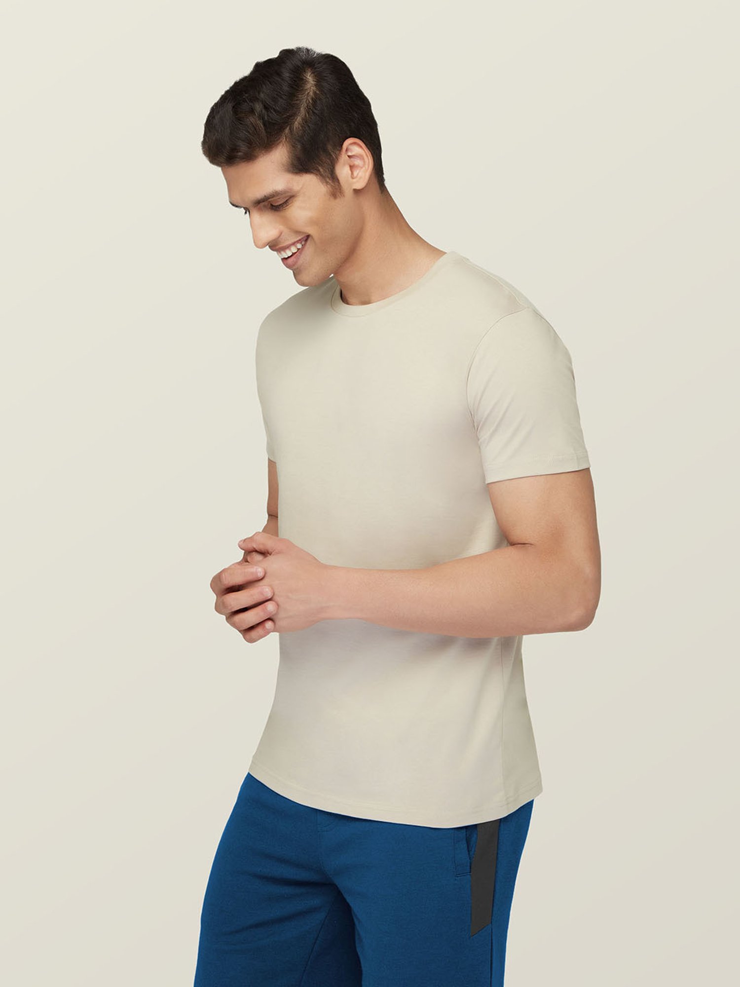 XYXX Light Biege Crew T-Shirt