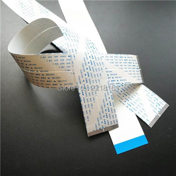 34pins DX7 head cable For eco solvent printer X-Roland Aifa Allwin Xuli Titan-jet Taimes FFC flat data cable 40cm long 12pcs