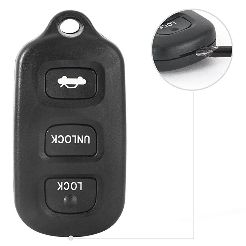 Replacement Key Fob Cover Shell Fit with 4Runner Sequoia