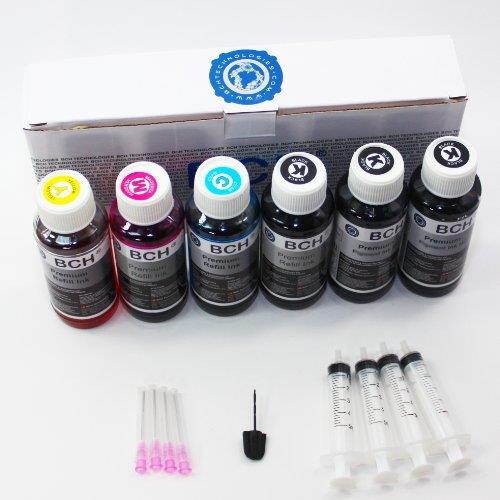 BCH Premium 600 ml (20oz) Bulk Refill Ink for H/P Printers