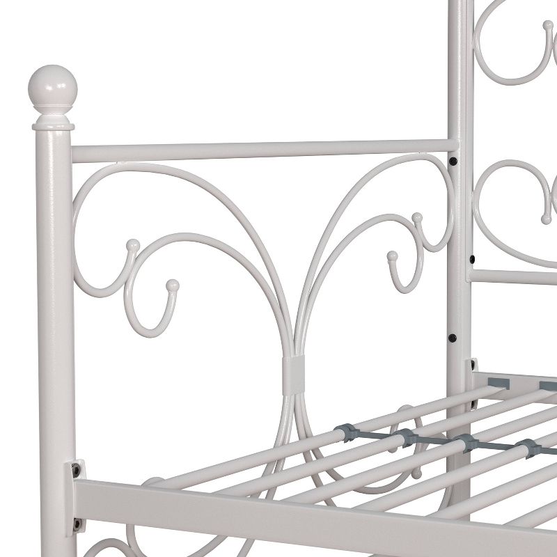 Dream On Me Hudson 3-in-1 Convertible Toddler Bed - White