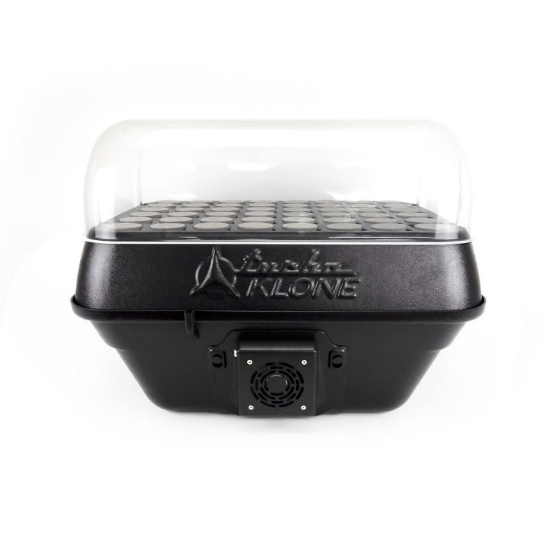 TurboKlone T48D Black Label Commercial Grade 48 Plant Cloner System with Humidity Dome and Built-In Cooling System