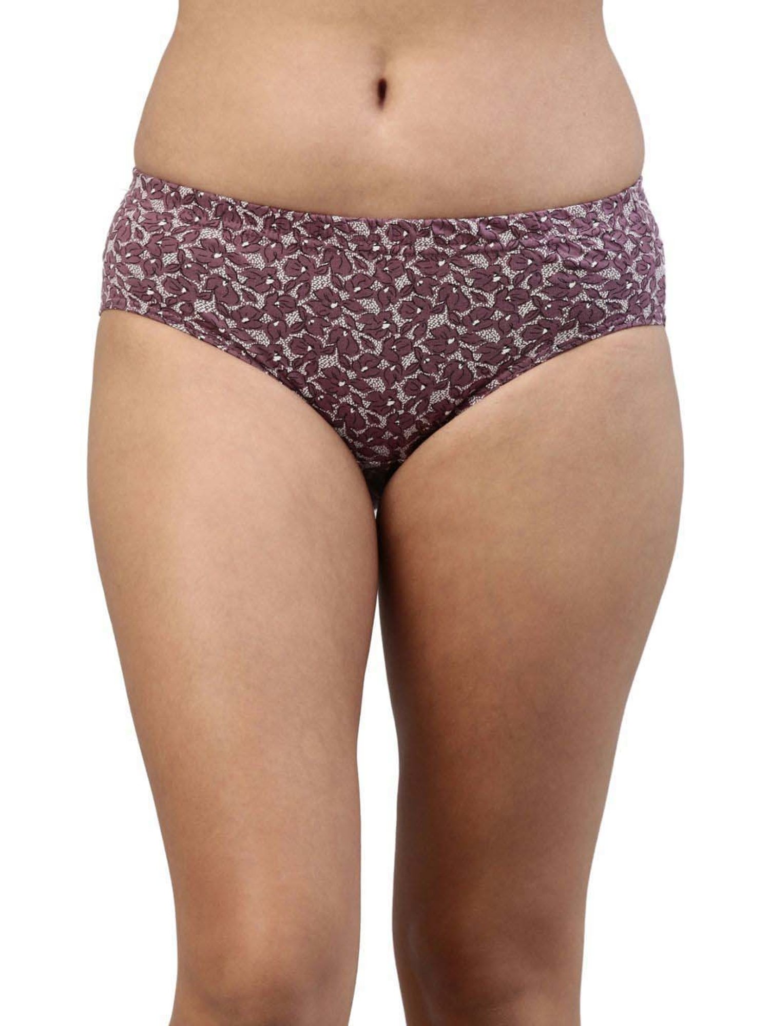 FEELINGS Assorted Color Cotton Printed Hipster Panties - Pack of 3