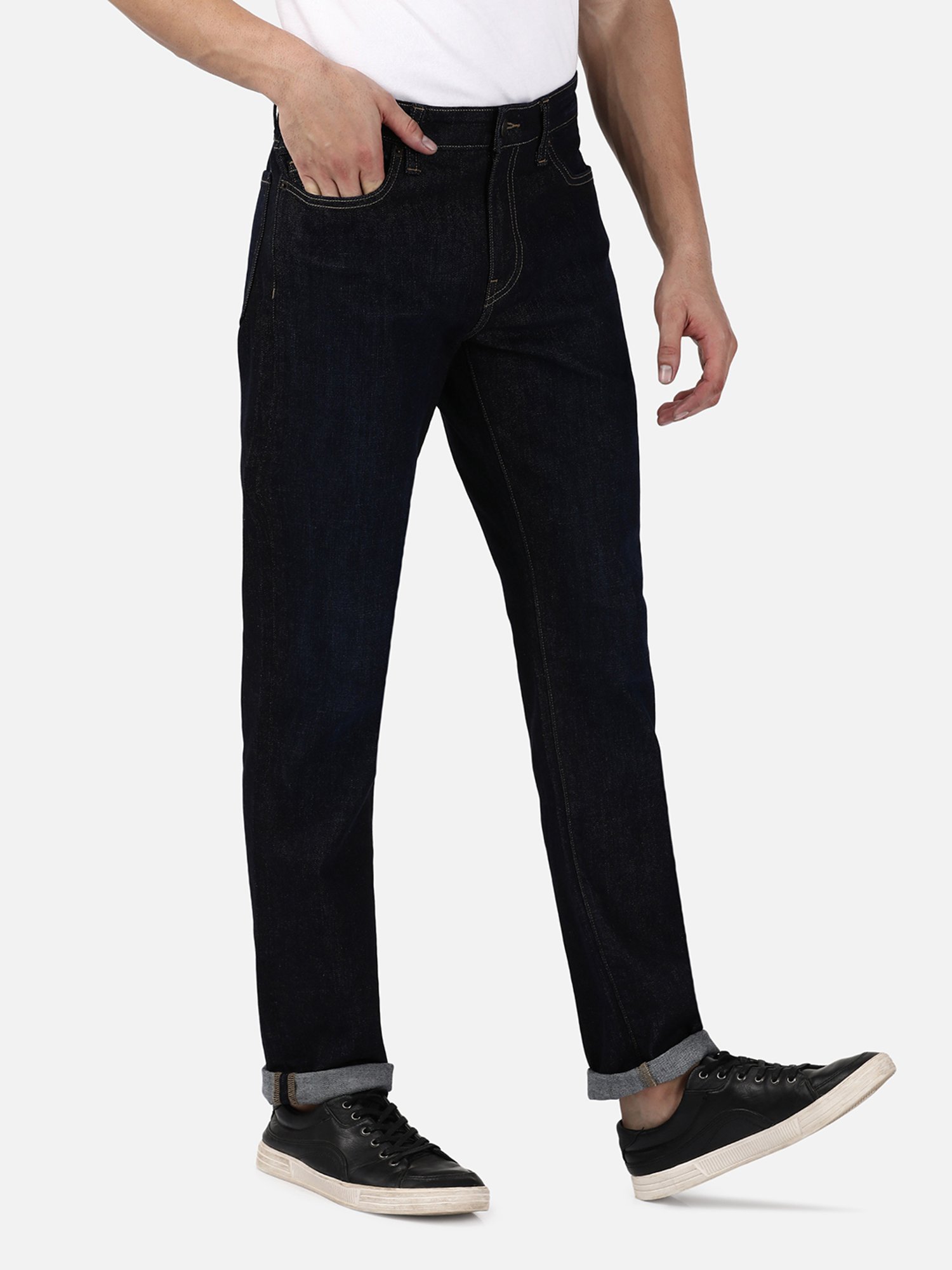 Passion Dark Blue Lightly Washed Jeans