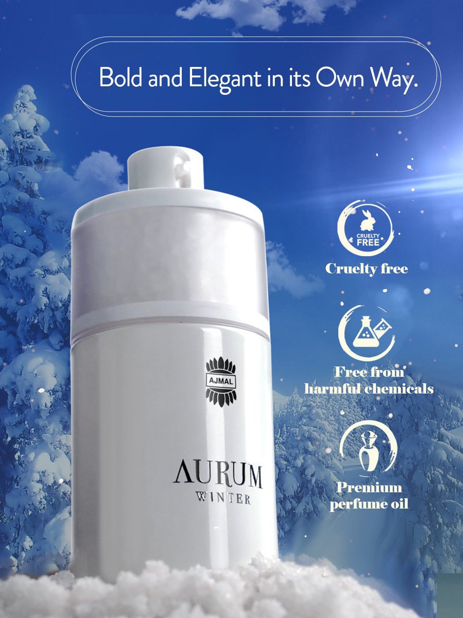 Ajmal Aurum Winter Eau de Parfum for Women - 75 ml