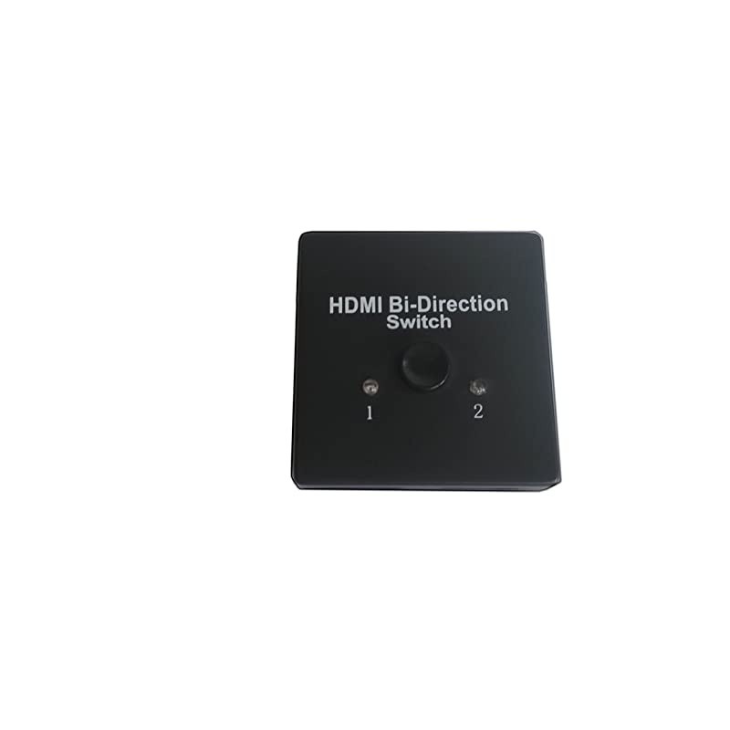 2-Port Hdmi Bi-Directional 2x1 Switch Switcher 1x2 Splitter Selector 3D 1.4v 1 in 2 Out 1 Input 2 Output