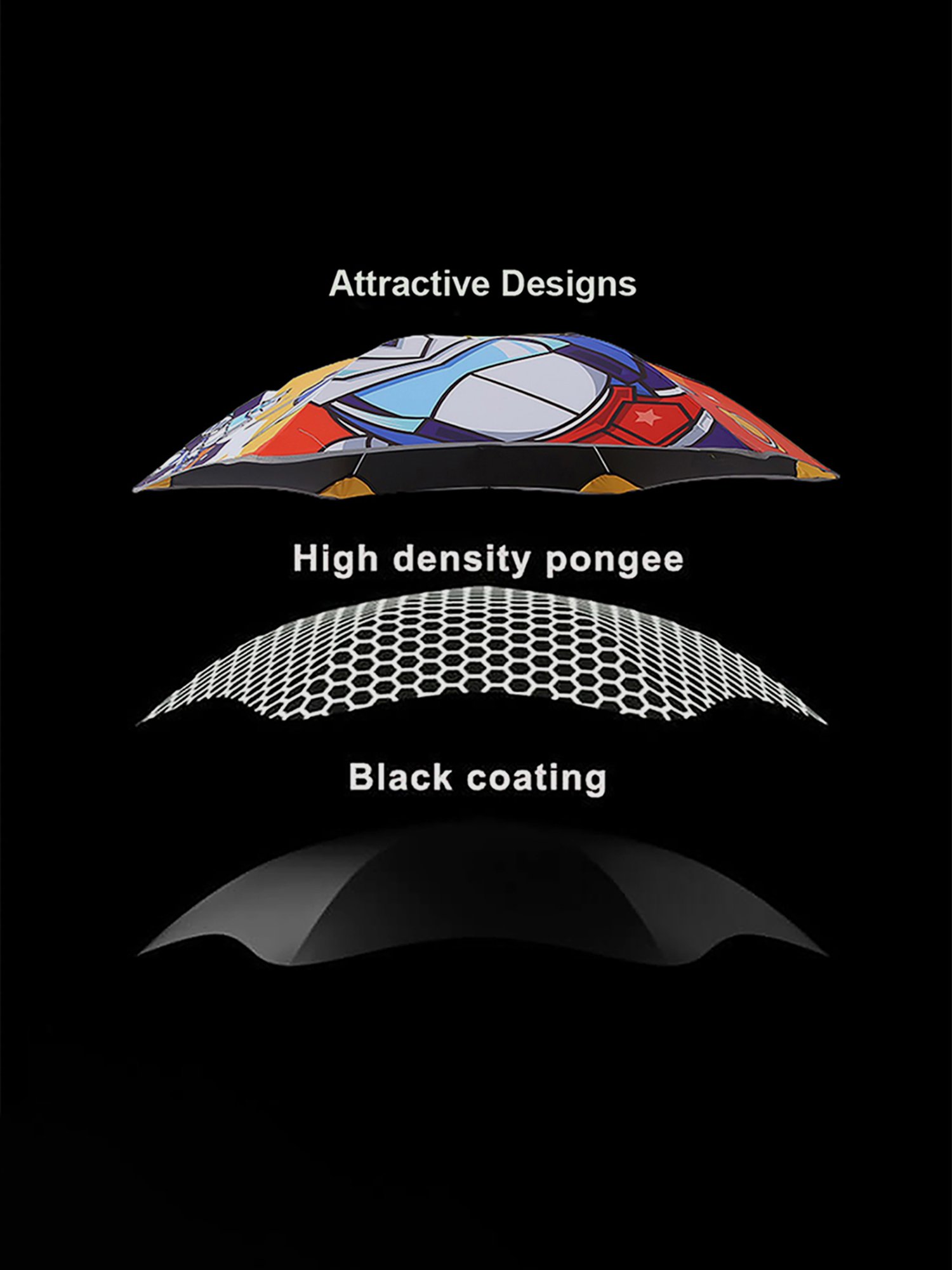 Little Surprise Box LLP Blue Polyester Kids Umbrella