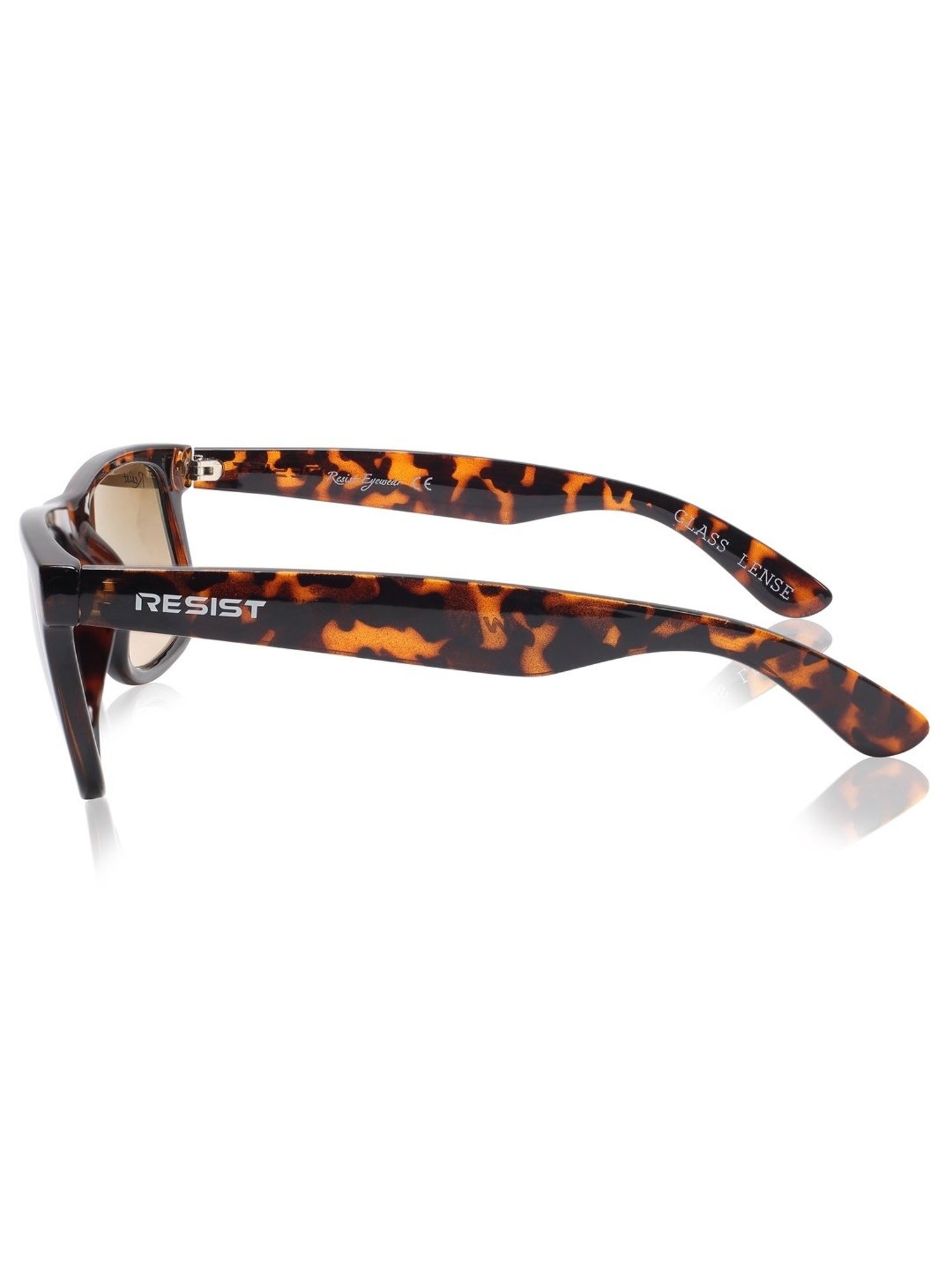 Resist Eyewear Brown Wayfarer UV Protection Unisex Sunglasses