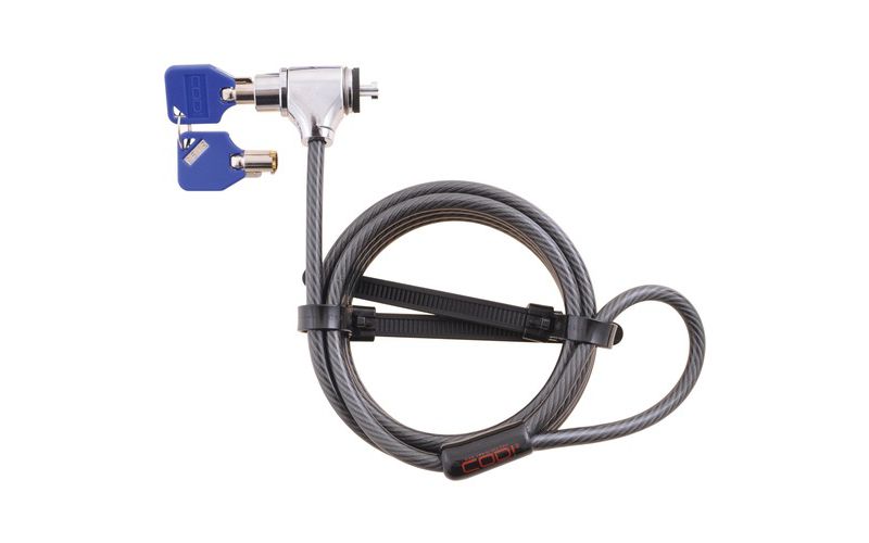 Codi Key Cable Lock - Steel, Galvanized Steel - 6 ft