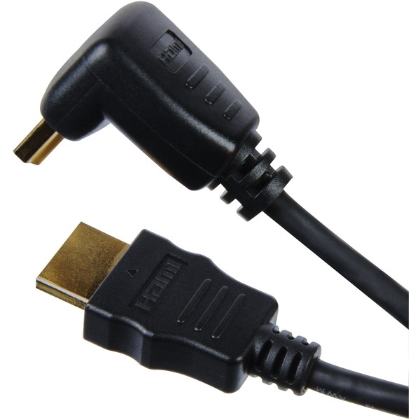 6-Ft. HDMI(R) Cable with 1 Right-Angle Connector