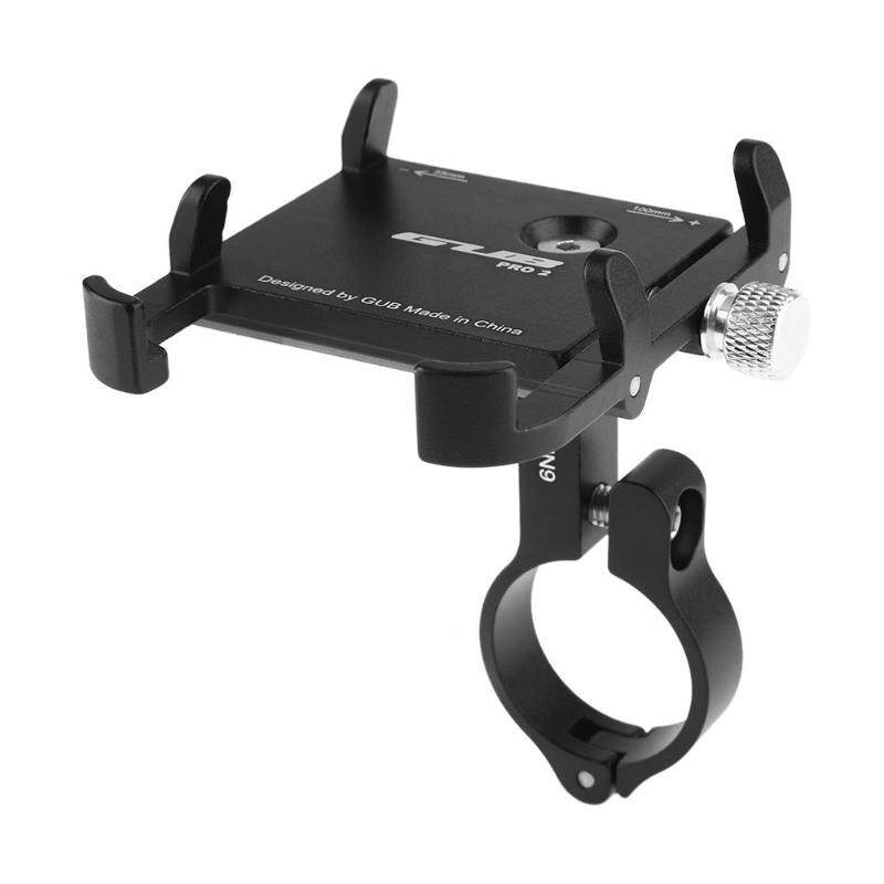 GUB Aluminium Alloy Phone Mount bracket Stand Mountain Bike Mobile Phone Holder Bicycle phone holder For Cycling Cradle Clamp