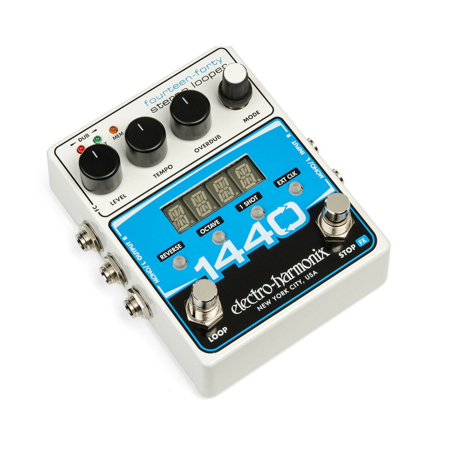 EHX Electro Harmonix 1440 Stereo Recording Looper  Guitar Effects Pedal