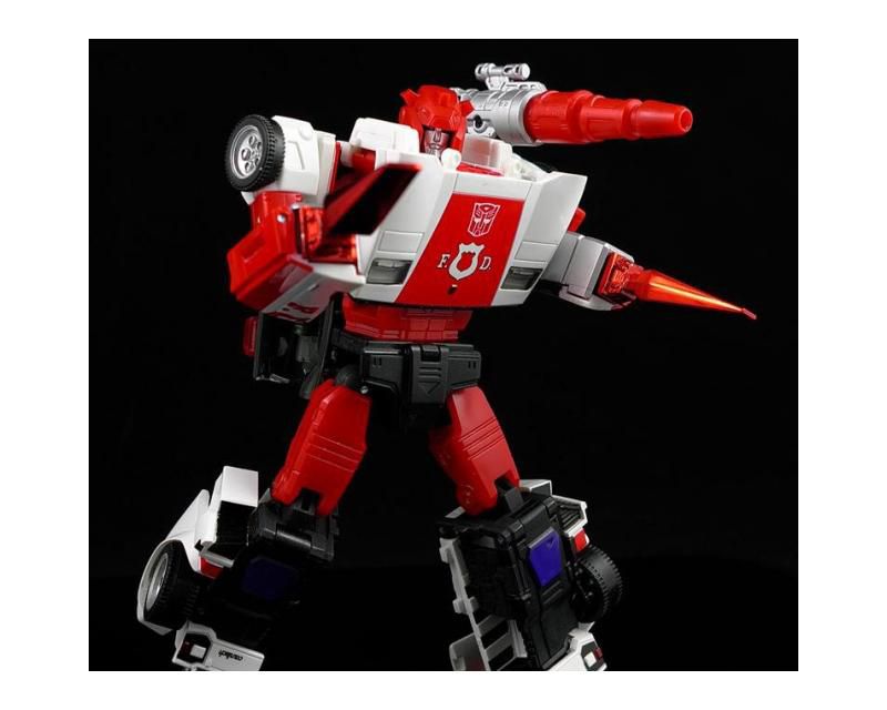DW-P09RA Red Metal Piledrivers for MP-14 Red Alert | Dr. Wu Upgrade Kit Action figure accessories
