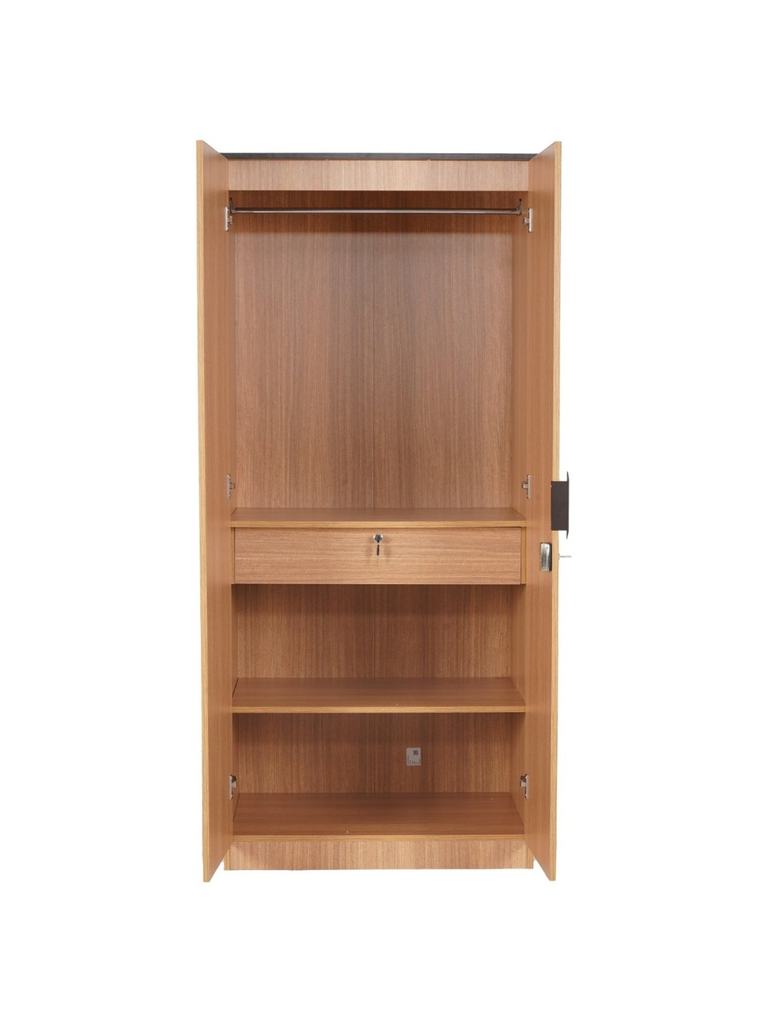 Home Basics 5 Dual Hook Chrome Plated Steel Over the Door Hanging Rack