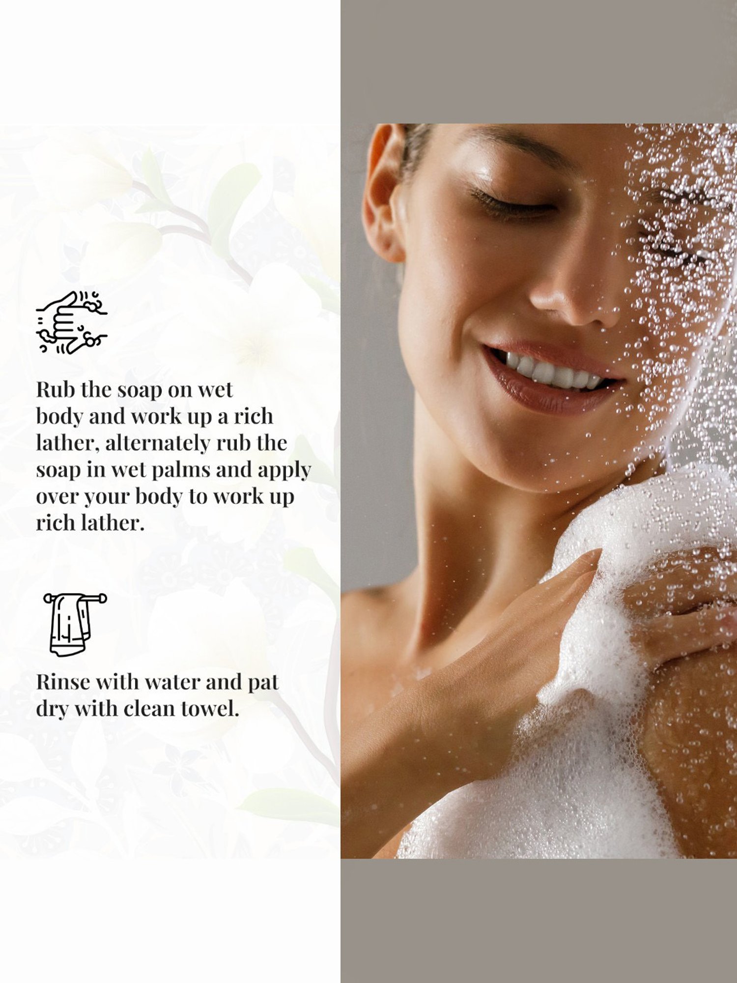 Earthraga Shea Butter & Jasmine Handmade Soap - 125 gm