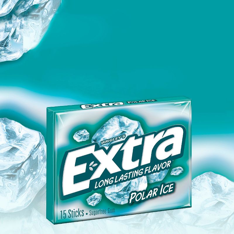 Extra Polar Ice Sugarfree Gum - 15ct