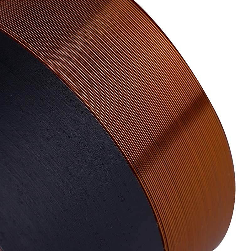 1PCS Speaker Voice Coil 75.5mm Replacement Audio Bass Voice Coil Woofer Sound Drive with High Performance, Suitable for The Speaker Repair of Stages, Portable and Easy to Install