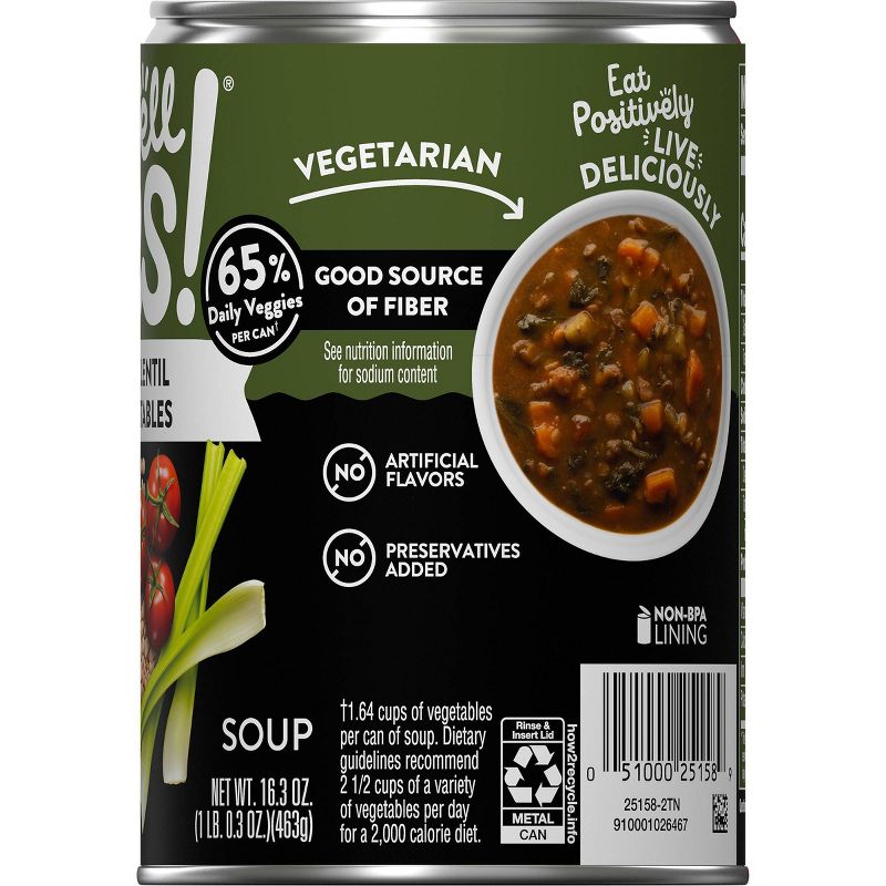 Campbell's Well Yes! Hearty Lentil Soup 16.3oz