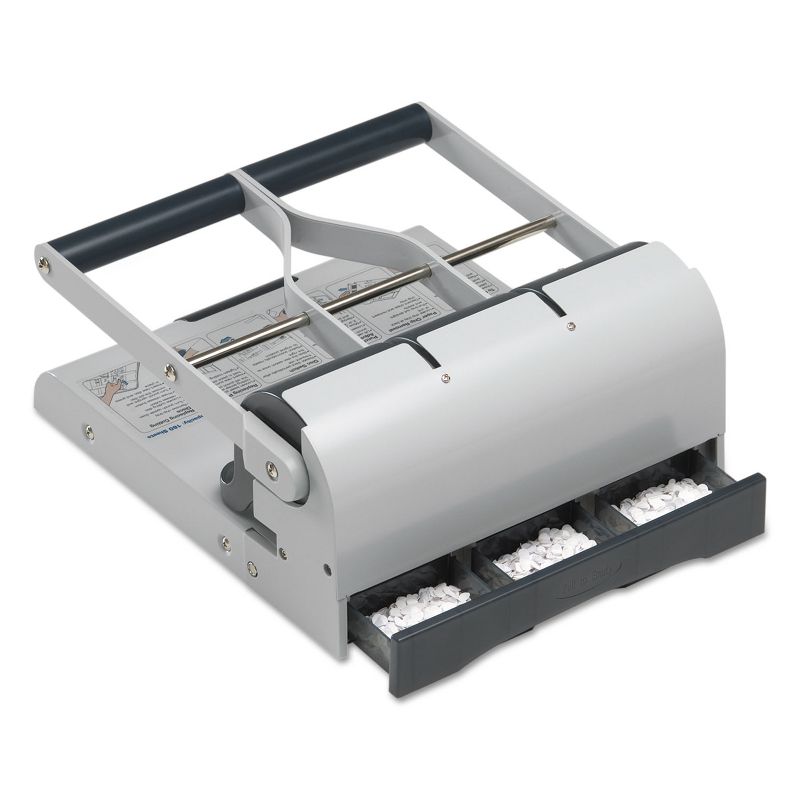 Business Source Heavy-duty 3-hole Punch - Black