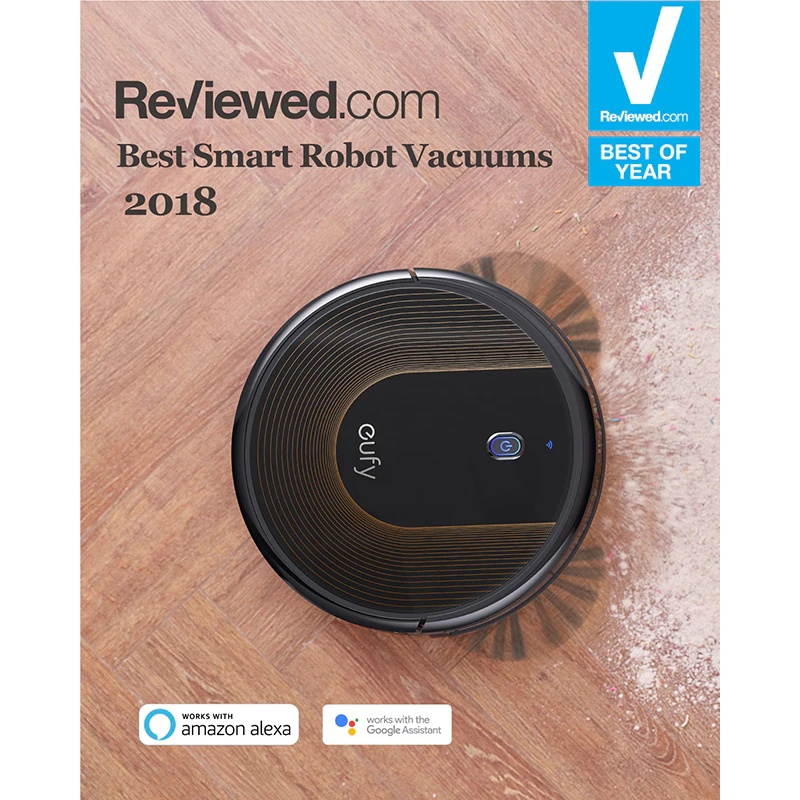 eufy [BoostIQ] RoboVac 30C, Robot Vacuum Cleaner, 1500Pa Suction, Boundary Strips Included, Quiet, Self-Charging Robotic Vacuum